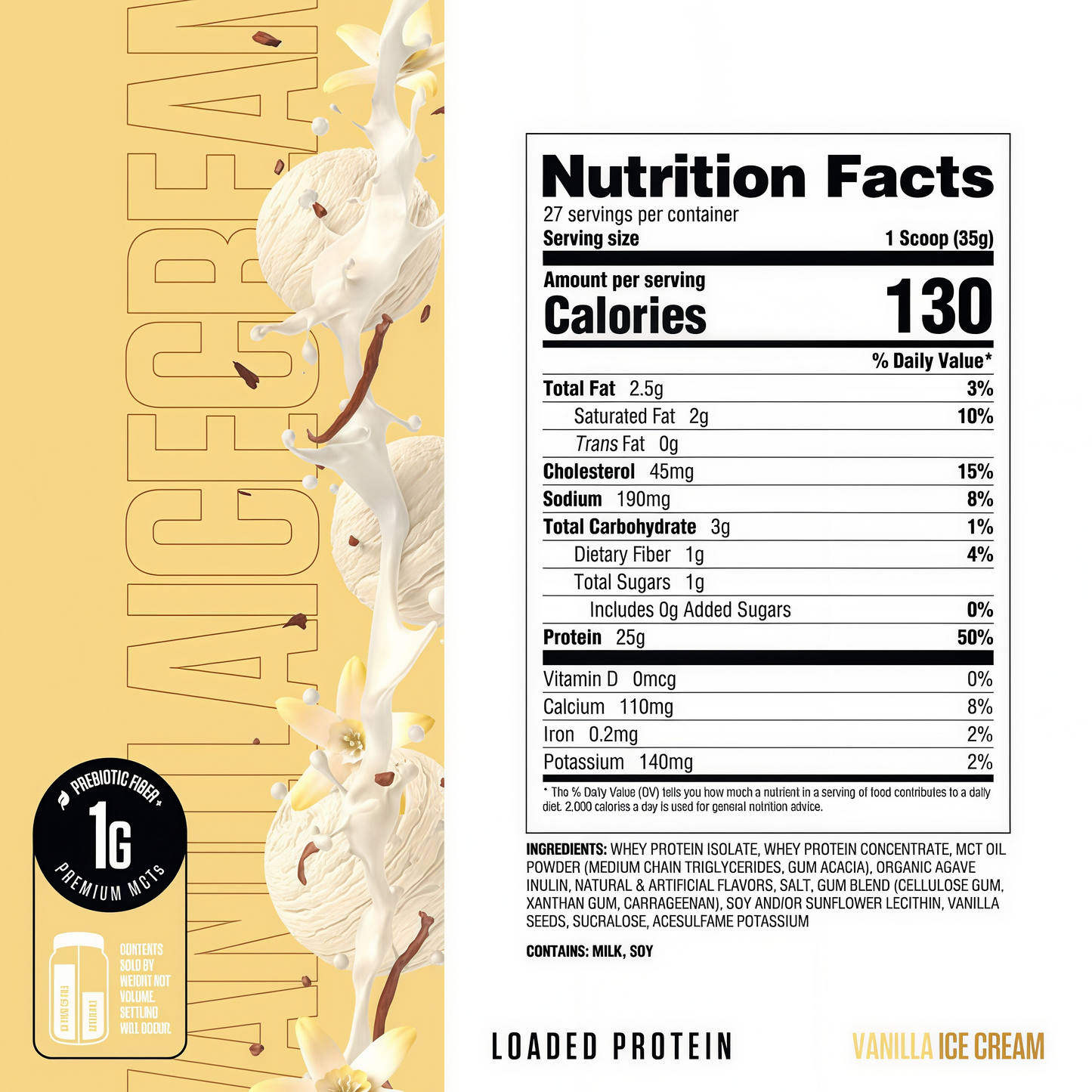 RYSE Supplements   Loaded Protein 27 Servings