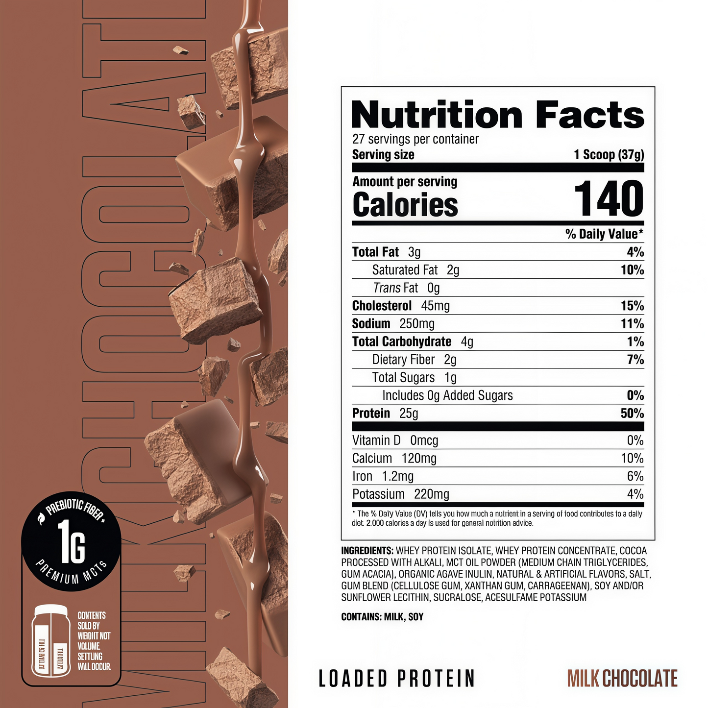 RYSE Supplements   Loaded Protein 27 Servings