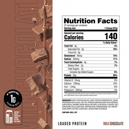 RYSE Supplements   Loaded Protein 27 Servings