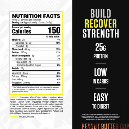 RYSE Supplements   Loaded Protein 27 Servings
